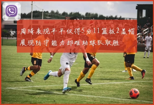 周琦表现平平仅得5分11篮板2盖帽展现防守能力却难助球队取胜