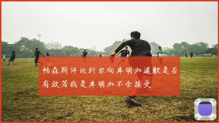 帕森斯评论科尔向库明加道歉是否有效若我是库明加不会接受